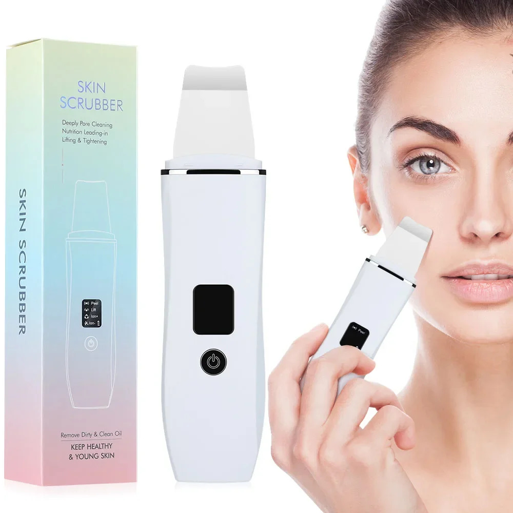 Ultragarsinis veido valymo ir stangrinimo prietaisas